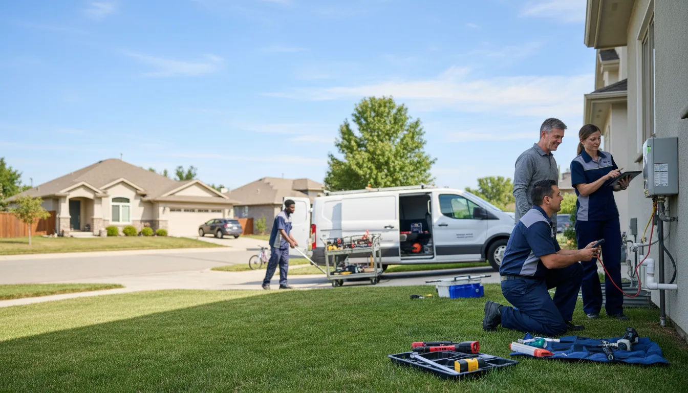 Tankless water heater service in Mercer, MO